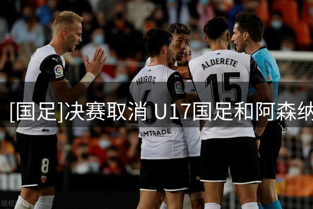 [国足]决赛取消 U17国足和阿森纳并列冠军